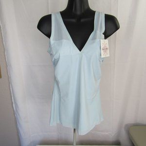 Sonic Slimmers Minimizing Tank Denim Blue Small